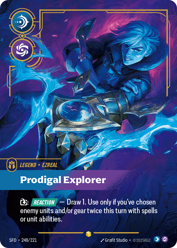 Prodigal Explorer (Ezreal) legend card