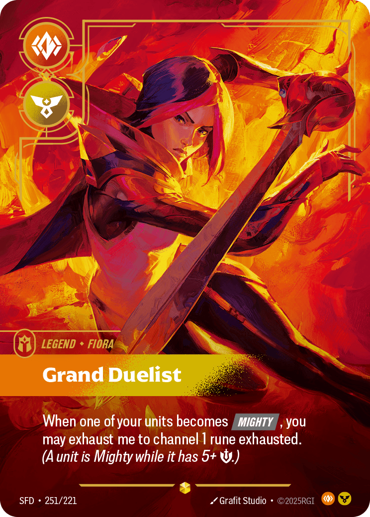 Grand Duelist (Fiora) legend card