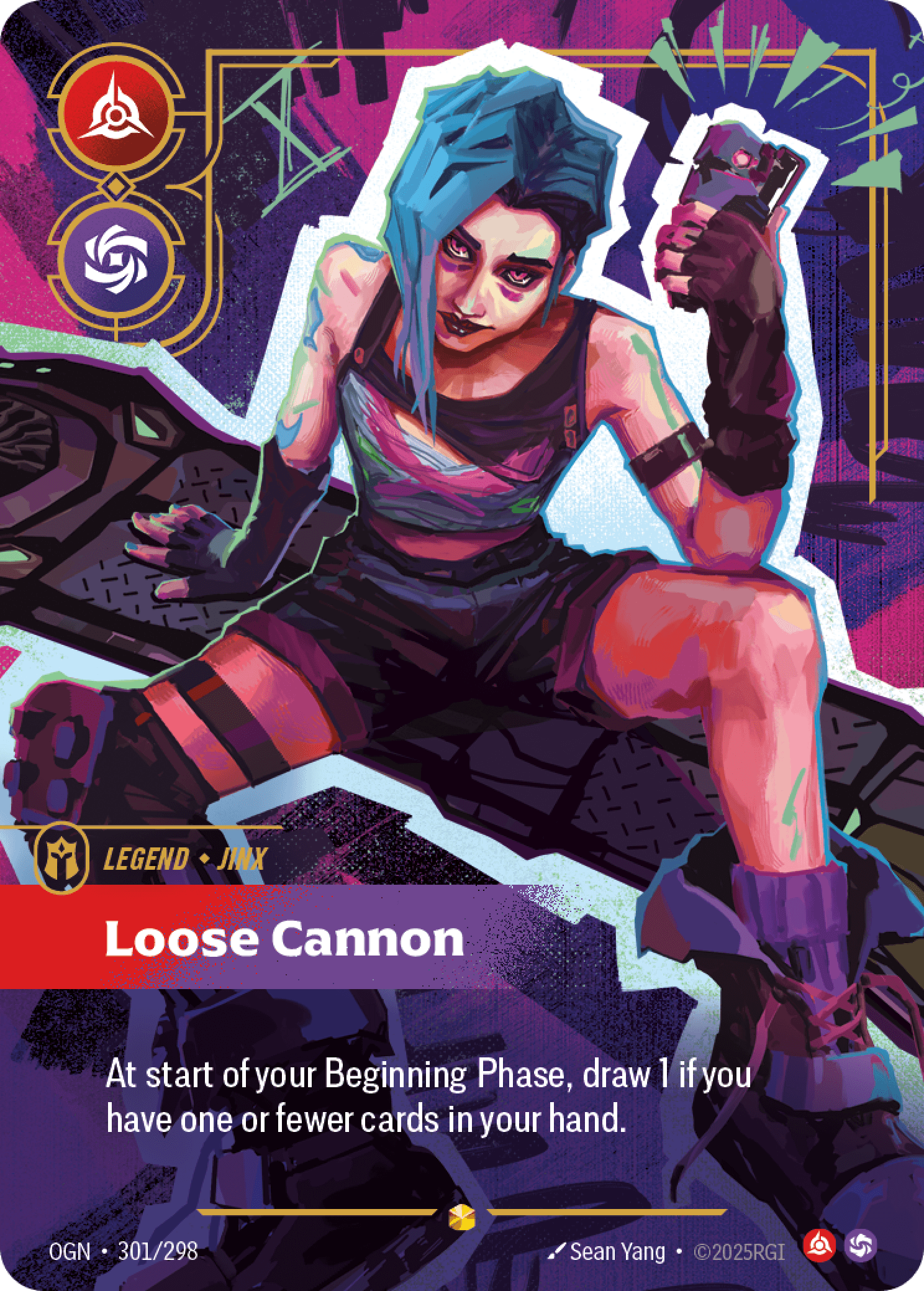 Loose Cannon (Jinx) legend card